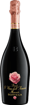 9,95 € Spedizione Gratuita | Spumante Bianco Bottega Petalo Il Vino dell' Amore D.O.C. Italia Italia Moscato 75 cl