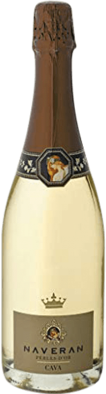 10,95 € Spedizione Gratuita | Spumante bianco Naveran Perles d'Or Brut Giovane D.O. Cava Catalogna Spagna Xarel·lo Bottiglia 75 cl