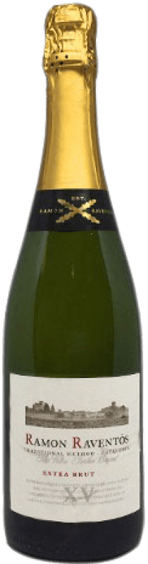 15,95 € 免费送货 | 白起泡酒 Gleva Estates Ramón Raventós XV 额外的香味 预订 D.O. Cava 加泰罗尼亚 西班牙 Xarel·lo Vermell 瓶子 75 cl