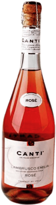 4,95 € Envoi gratuit | Vin Mousseux Rosé Canti D.O.C. Lambrusco di Sorbara Italie Lambrusco Bouteille 75 cl