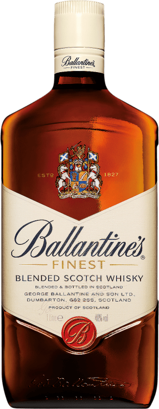 23,95 € Envoi gratuit | Whisky Blend Ballantine's Ecosse Royaume-Uni Bouteille 1 L