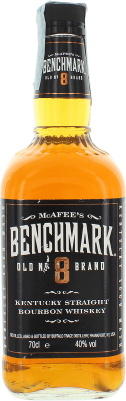 18,95 € Envio grátis | Whisky Bourbon Buffalo Trace Benchmark Old Nº 8 Brand Estados Unidos Garrafa 70 cl