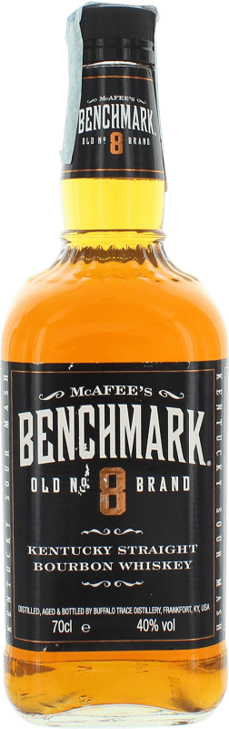 18,95 € Spedizione Gratuita | Whisky Bourbon Buffalo Trace Benchmark Old Nº 8 Brand stati Uniti 70 cl