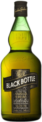 26,95 € Envío gratis | Whisky Blended Gordon Grahams Black Bottle Reserva Reino Unido Botella 70 cl