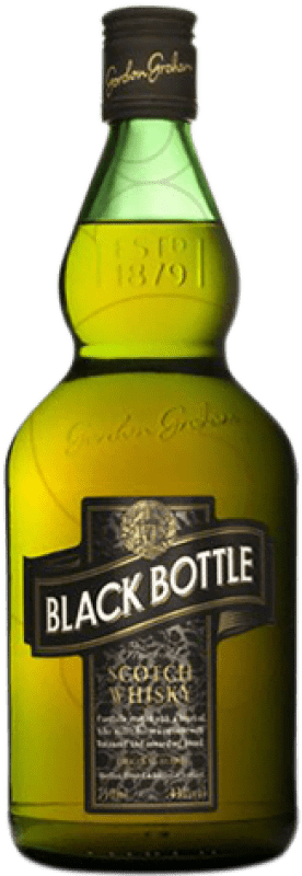 27,95 € 免费送货 | 威士忌混合 Gordon Grahams Black Bottle 预订 英国 瓶子 70 cl