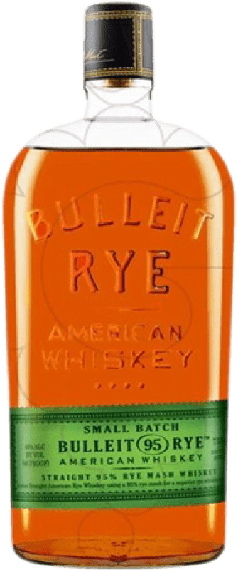 41,95 € Free Shipping | Whisky Blended Bulleit Rye United States Bottle 1 L