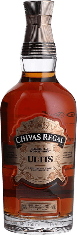 163,95 € Envio grátis | Whisky Blended Chivas Regal Ultis Reserva Escócia Reino Unido Garrafa 75 cl