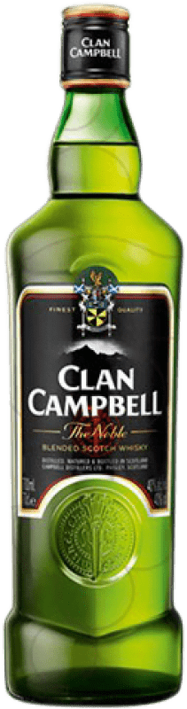 13,95 € Envío gratis | Whisky Blended Clan Campbell Reino Unido Botella 70 cl