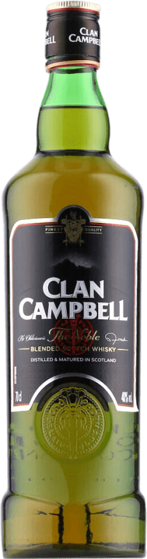 13,95 € Free Shipping | Whisky Blended Clan Campbell United Kingdom Bottle 70 cl