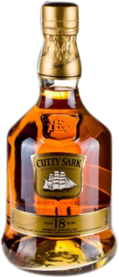89,95 € 免费送货 | 威士忌混合 Cutty Sark 预订 英国 18 岁 瓶子 70 cl