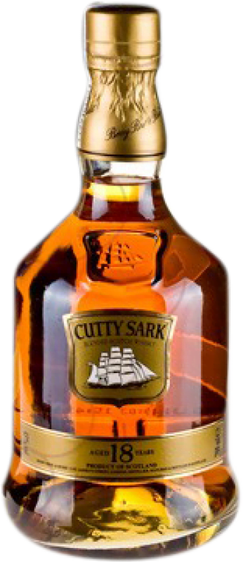 89,95 € Envío gratis | Whisky Blended Cutty Sark Reserva Reino Unido 18 Años Botella 70 cl