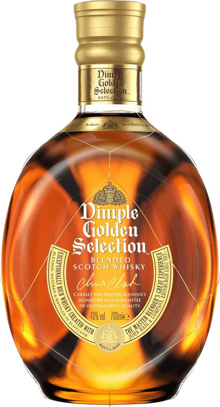 32,95 € 送料無料 | ウイスキーブレンド John Haig & Co Dimple Golden Selection 予約 イギリス ボトル 70 cl