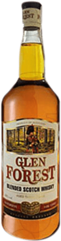 15,95 € Envio grátis | Whisky Blended Glen Forest Scotch Reino Unido Garrafa 1 L