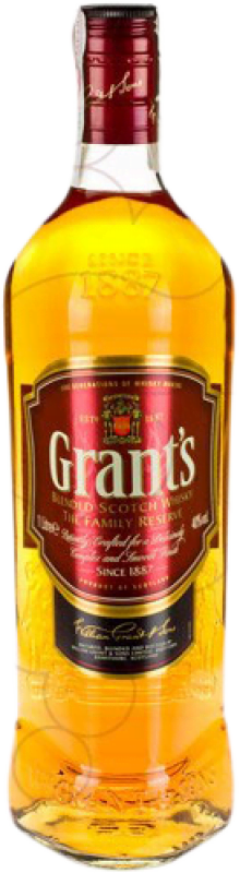 18,95 € Kostenloser Versand | Whiskey Blended Grant & Sons Grant's Großbritannien Flasche 1 L