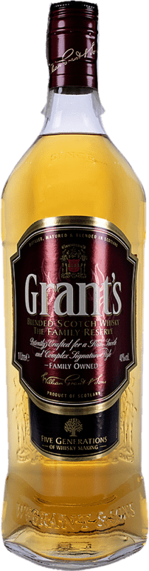 19,95 € Free Shipping | Whisky Blended Grant & Sons Grant's United Kingdom Bottle 1 L