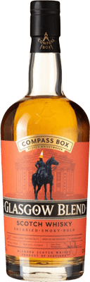 59,95 € Envío gratis | Whisky Blended Great King Glasgow Blend Reserva Reino Unido Botella 70 cl