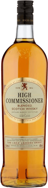 17,95 € Spedizione Gratuita | Whisky Blended High Commissioner Regno Unito Bottiglia 1 L