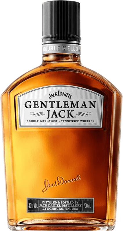 34,95 € 免费送货 | 波本威士忌 Jack Daniel's Gentleman Jack 预订 美国 瓶子 70 cl