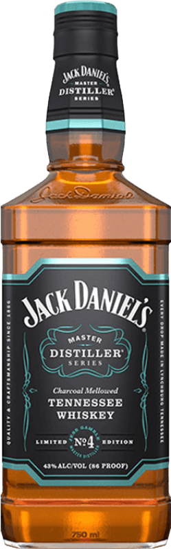 49,95 € 免费送货 | 波本威士忌 Jack Daniel's Master Distiller Nº 4 美国 瓶子 1 L