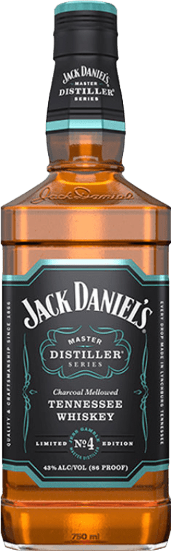 53,95 € Free Shipping | Whisky Bourbon Jack Daniel's Master Distiller Nº 4 United States Bottle 1 L