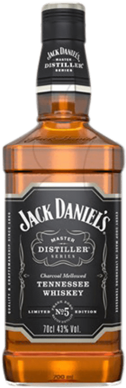 45,95 € Envío gratis | Whisky Bourbon Jack Daniel's Master Distiller Nº 5 Reserva Estados Unidos Botella 70 cl
