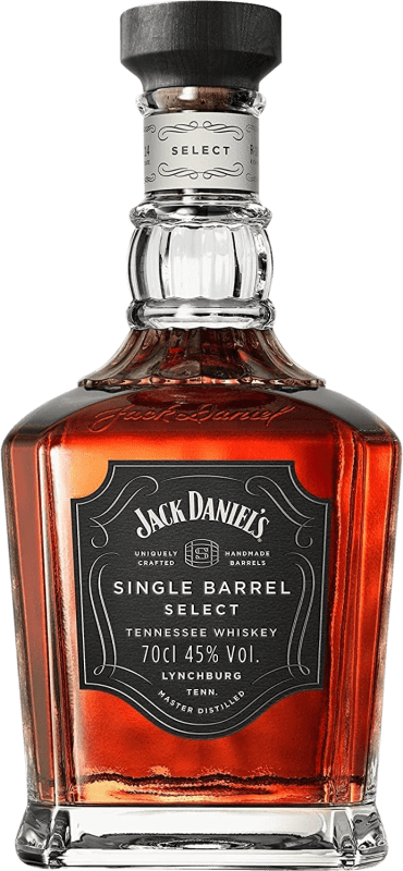49,95 € Kostenloser Versand | Bourbon Whisky Jack Daniel's Single Barrel — Einzelfass, Auswahl Reserve — Gereift Vereinigte Staaten 70 cl