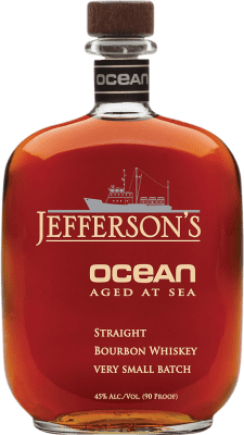 105,95 € Free Shipping | Bourbon Whisky Jefferson's Ocean at Sea Barrel Aged, Reserve — Aged United States 70 cl