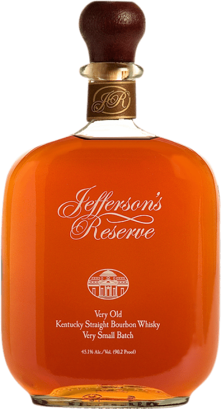 63,95 € Envoi gratuit | Whisky Bourbon Jefferson's Réserve États Unis Bouteille 70 cl