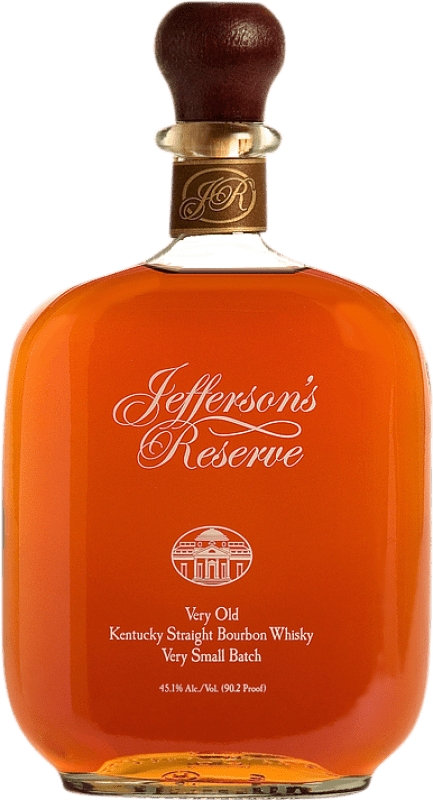 63,95 € Free Shipping | Whisky Bourbon Jefferson's Reserve United States Bottle 70 cl