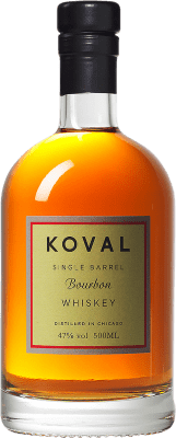 41,95 € 送料無料 | ウイスキー バーボン Koval 予約 アメリカ ボトル Medium 50 cl