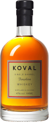 41,95 € 免费送货 | 波本威士忌 Koval 珍藏 美国 中瓶装 50 cl
