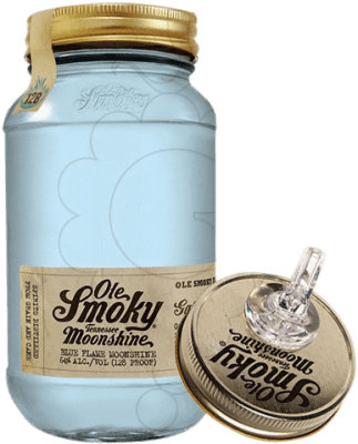 34,95 € Бесплатная доставка | Виски смешанные Ole Smoky Blue Flame Moonshine Резерв Соединенные Штаты бутылка 75 cl