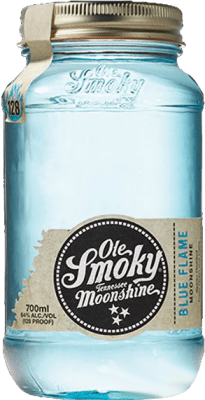 36,95 € 免费送货 | 调和威士忌 Ole Smoky Blue Flame Moonshine — 月光酒 美国 特殊罐装 70 cl