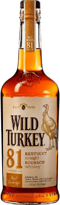 27,95 € Free Shipping | Bourbon Wild Turkey 81 United States Bottle 70 cl