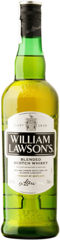 13,95 € Kostenloser Versand | Whiskey Blended William Lawson's Großbritannien Flasche 70 cl