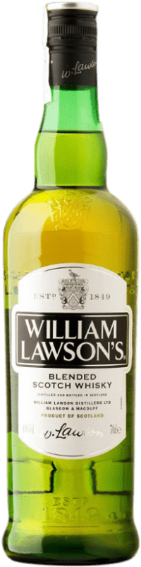 14,95 € Kostenloser Versand | Whiskey Blended William Lawson's Großbritannien Flasche 70 cl