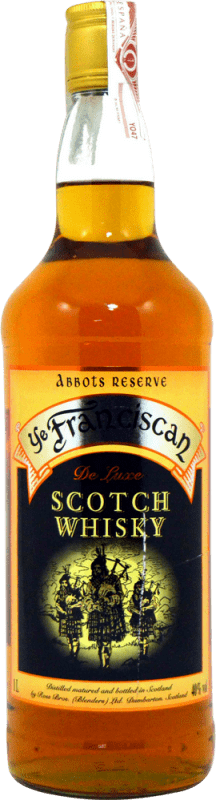 19,95 € Free Shipping | Blended Whisky Ye Franciscan United Kingdom Bottle 1 L