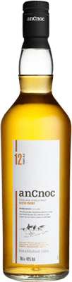 41,95 € Envío gratis | Whisky Single Malt anCnoc Knockdhu Reino Unido 12 Años Botella 70 cl