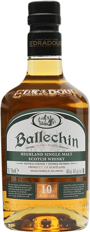 67,95 € Kostenloser Versand | Single Malt Whisky Ballechin Großbritannien 10 Jahre Flasche 70 cl