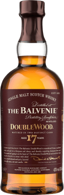 101,95 € 送料無料 | ウイスキーシングルモルト Balvenie Double Wood スペイサイド イギリス 17 年 ボトル 70 cl