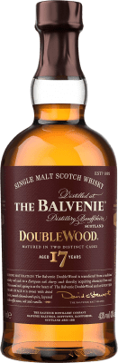 106,95 € Kostenloser Versand | Single Malt Whisky Balvenie Double Cask — Doppelfass Speyseite Großbritannien 17 Jahre 70 cl