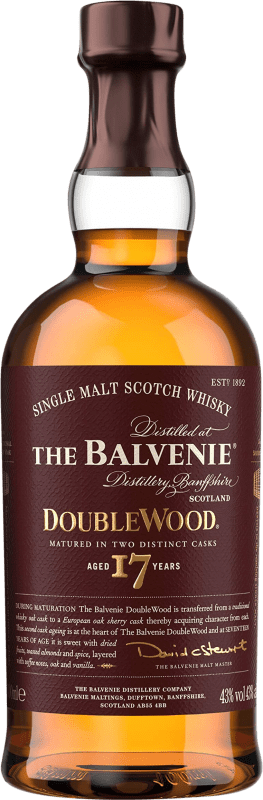 106,95 € 送料無料 | シングルモルトウイスキー Balvenie Double Cask — ダブルカスク スペイサイド イギリス 17 年 70 cl