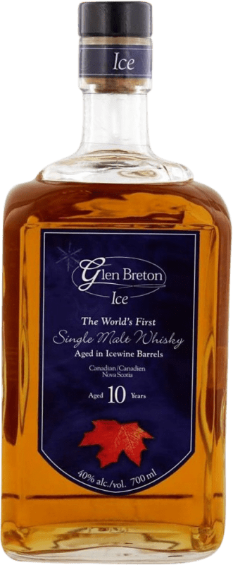 61,95 € Envoi gratuit | Whisky Single Malt Glen Breton Ice Wine Barrel Cask Finish — Finition en Fût Canada 10 Ans Bouteille 70 cl