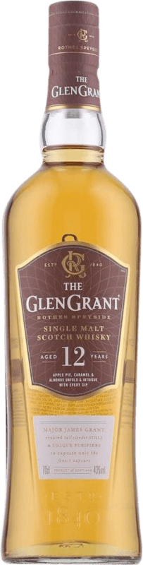 45,95 € Envoi gratuit | Whisky Single Malt Glen Grant Royaume-Uni 12 Ans Bouteille 70 cl