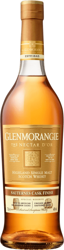 86,95 € Envio grátis | Whisky Single Malt Glenmorangie The Nectar d'Or Reino Unido 70 cl