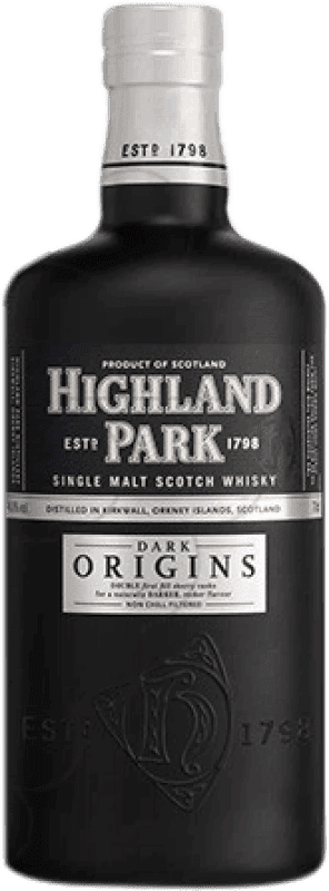 66,95 € Free Shipping | Whisky Single Malt Highland Park Dark Origins United Kingdom Bottle 70 cl