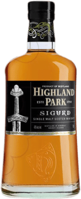108,95 € Free Shipping | Whisky Single Malt Highland Park Sigurd United Kingdom Bottle 70 cl