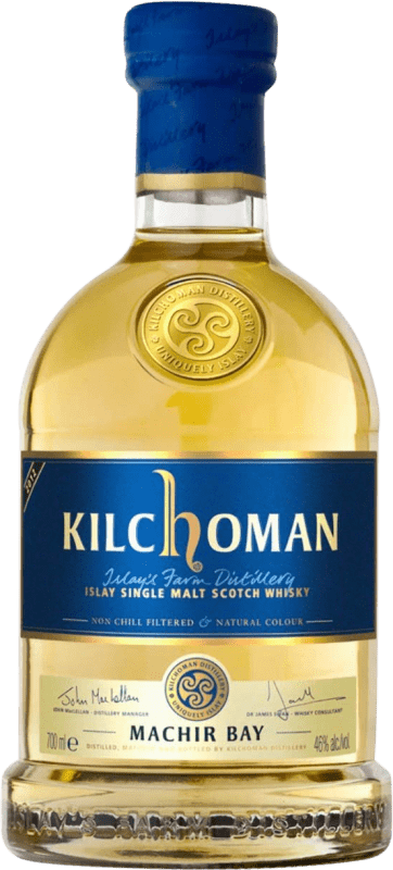 77,95 € Kostenloser Versand | Whiskey Single Malt Kilchoman Machir Bay Großbritannien Flasche 70 cl