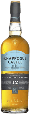 49,95 € 免费送货 | 威士忌单一麦芽威士忌 Knappogue Castle 爱尔兰 12 岁 瓶子 70 cl