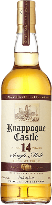 79,95 € Envoi gratuit | Whisky Single Malt Knappogue Castle Irlande 14 Ans Bouteille 70 cl